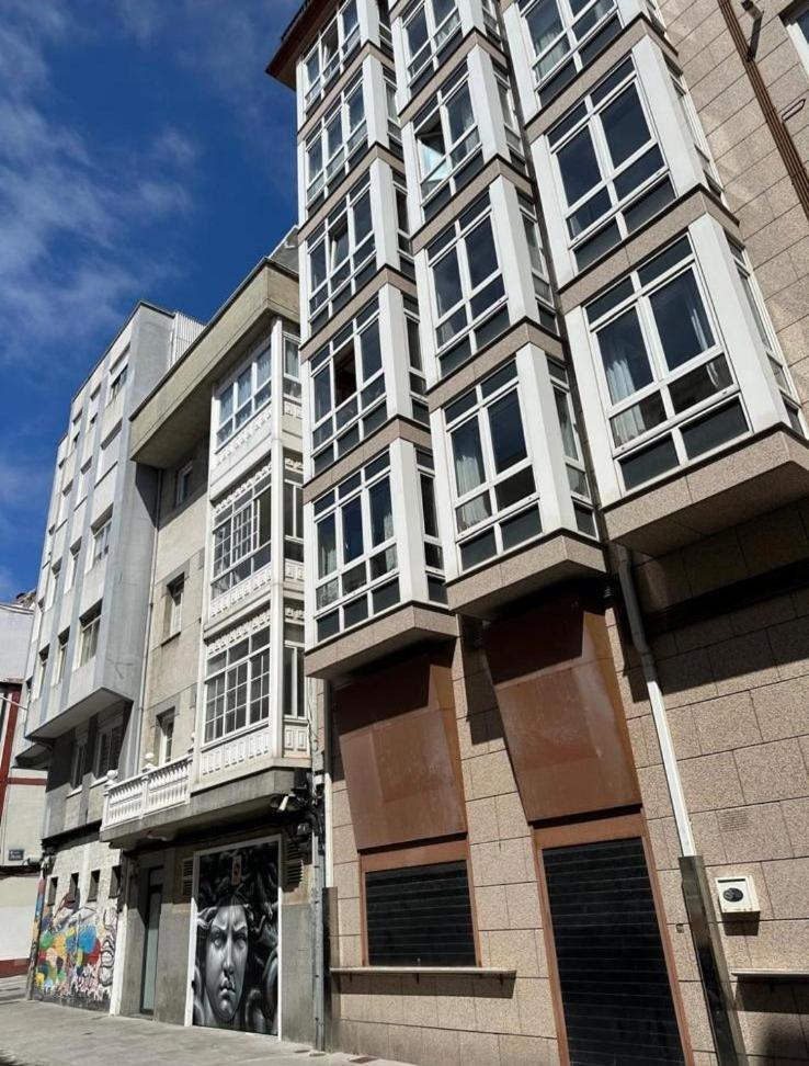 Montaltino 4 - Con Garaje - Centrico, Cuidado, Acogedor - Cerca Playas Apartment A Coruna Bagian luar foto